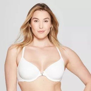 Auden Ace Lightly Lined Demi Racerback Bra